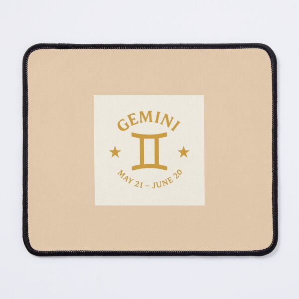 Item preview, Gemini Zodiac Symbol – Golden Twin Energy Design designed and sold by Craftystay.