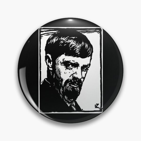Item preview, D H Lawrence novelist designed and sold by stevepaint.
