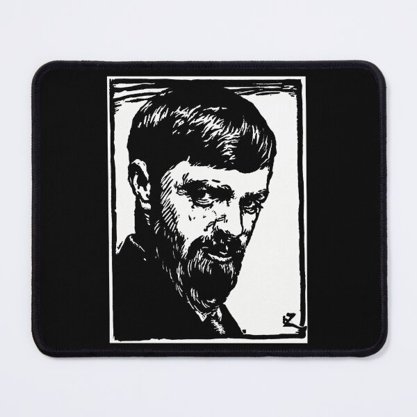Item preview, D H Lawrence novelist designed and sold by stevepaint.