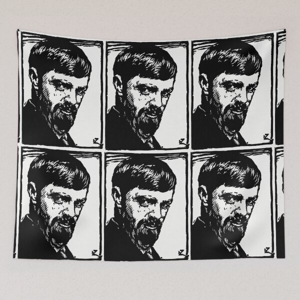 Item preview, D H Lawrence novelist designed and sold by stevepaint.