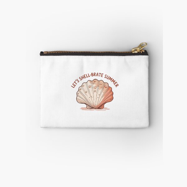 Item preview, Shell design with a fun phrase – Let’s Shell-brate Summer – Summer design designed and sold by StormArte.