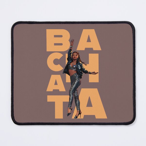 Item preview, bachata dancer afro woman designed and sold by La Loca.