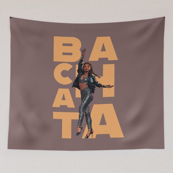 Item preview, bachata dancer afro woman designed and sold by La Loca.