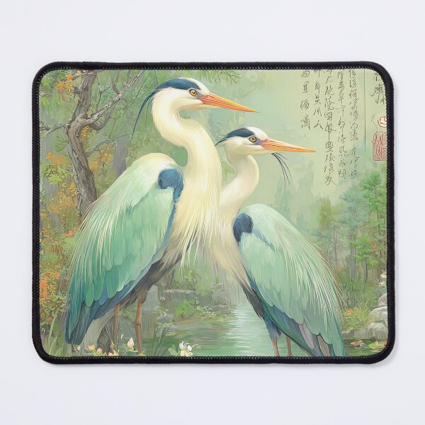 Item preview, Verdant Egret Falls designed and sold by bloorose.