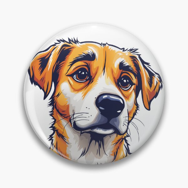 Item preview, Golden Dog Sweet Melancholy designed and sold by FiesterArt.