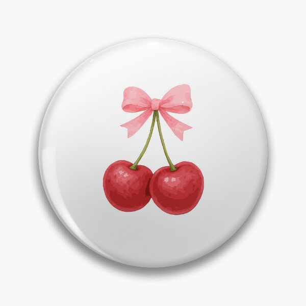 Item preview, Cherries with a bow designed and sold by Dennis' Creative Corner.