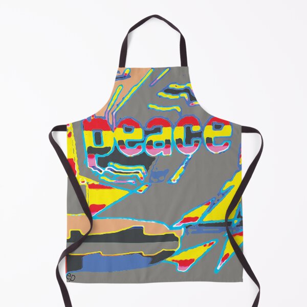 Item preview, "Peace" Graphic Southwest Motif on Medium Grey designed and sold by Psychmaster.