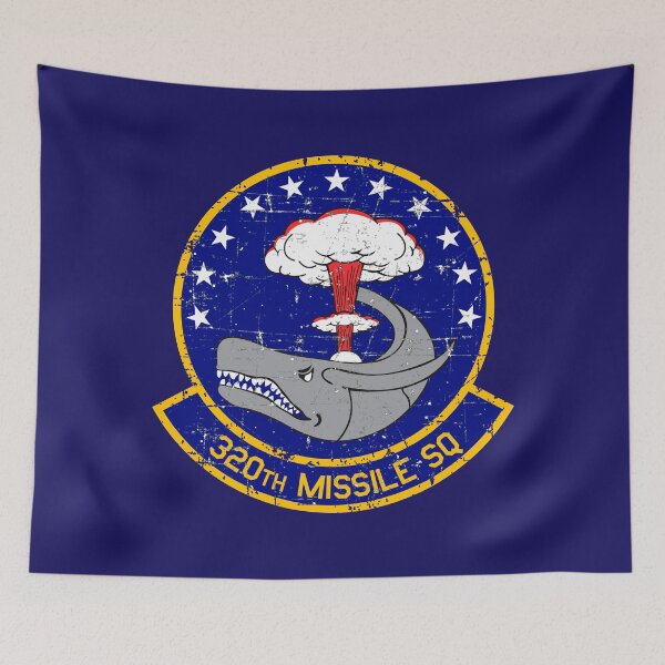 Item preview, USAF - 320th Missile SQ - Grunge Style designed and sold by pzd501.