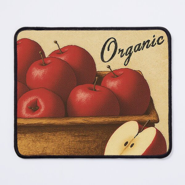 Item preview, Retro Apple Fruit Sticker Label designed and sold by Wordsmith-Wear.