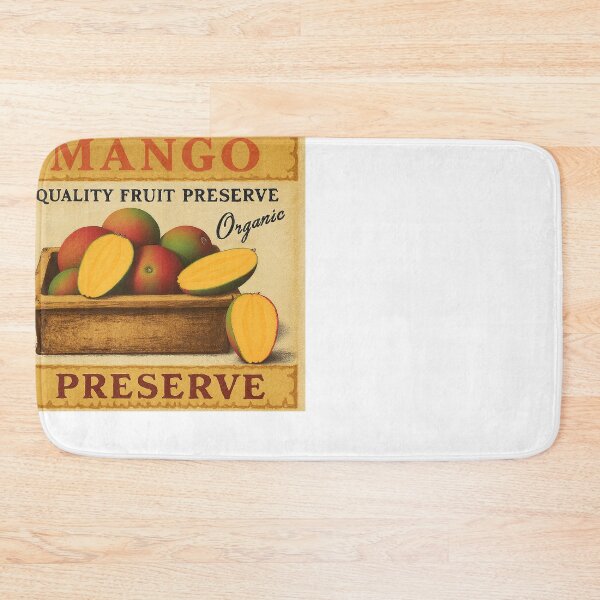 Item preview, Retro Mango Fruit Sticker Label designed and sold by Wordsmith-Wear.