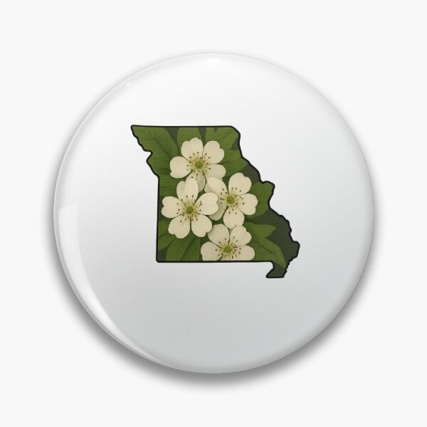 Item preview, Missouri State Flower Hawthorn Blossom designed and sold by Angie Smith.