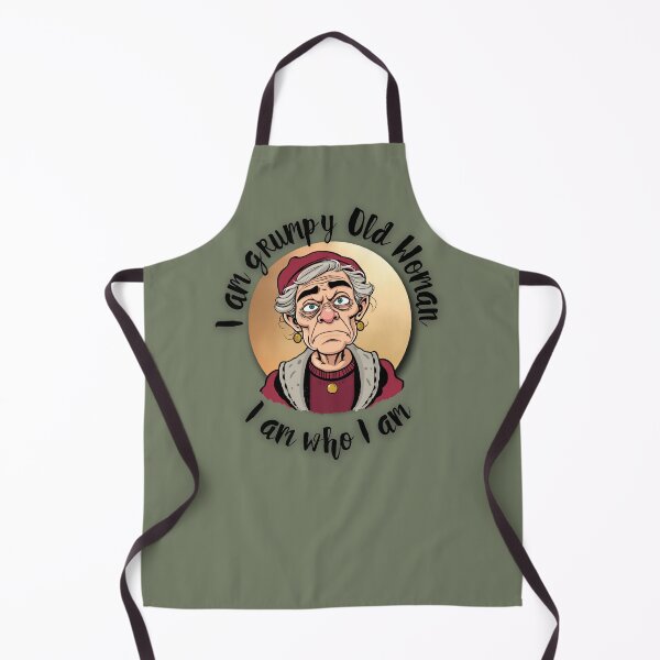 Item preview, I am a Grumpy Old Woman I am Who I am, Funny Gift for Cool Grandma designed and sold by Pishpunta.