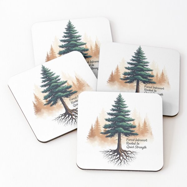 Item preview, Forest Introvert: Rooted in Quiet Strength – Naturecore Tranquility Digital Art designed and sold by AnnDesignStudio.
