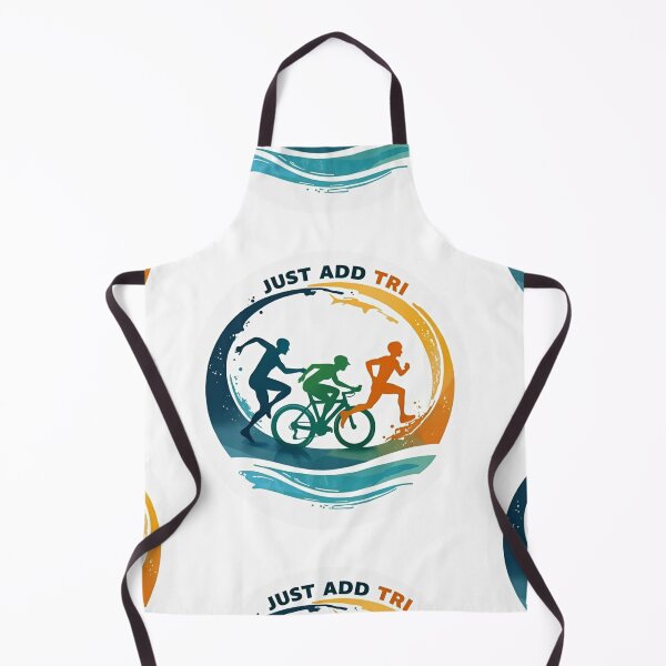 Item preview, "Just Add TRI" – Minimalist & Powerful Triathlon Motivation Sticker designed and sold by Triathlongram.