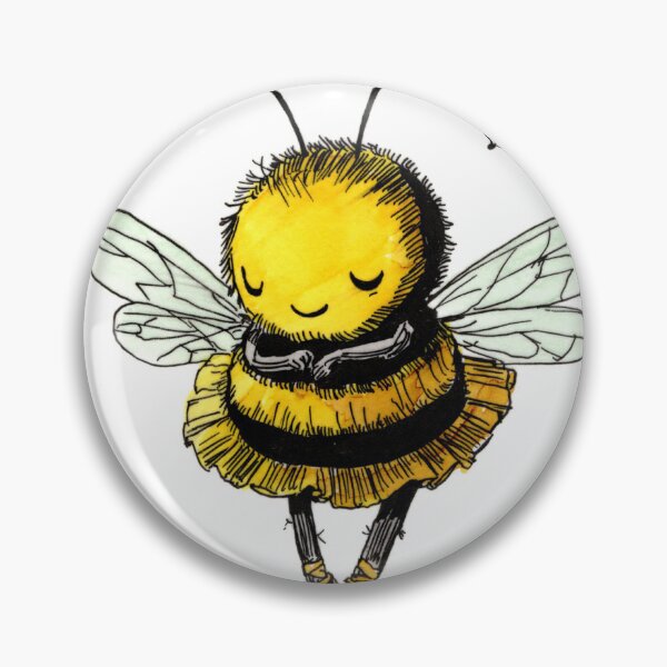 Item preview, Shy Bee Dancer designed and sold by Scribbles & Doodles by Jinx.