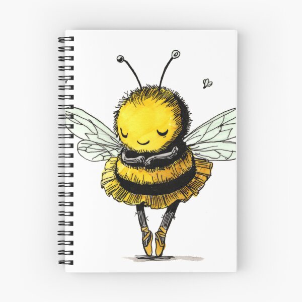 Item preview, Shy Bee Dancer designed and sold by Scribbles & Doodles by Jinx.