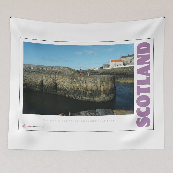 Item preview, Portsoy, Aberdeenshire, Scotland. Quayside, Art Photograph designed and sold by Robert Hills.