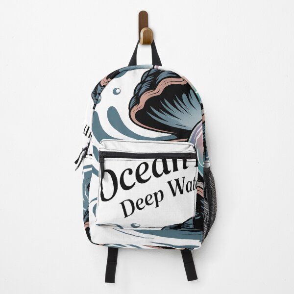 Item preview, Ocean Introvert Deep Waters Run Quiet - Pearl Shell Art Design designed and sold by AnnDesignStudio.
