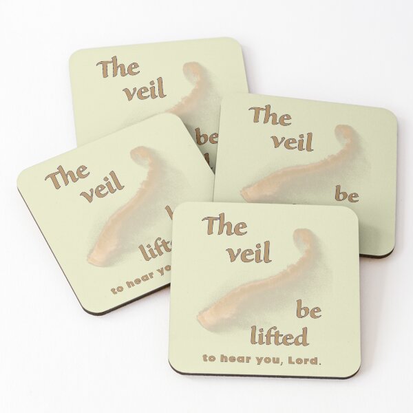 Item preview, The veil be lifted to hear you Lord. designed and sold by greatvibes4u.