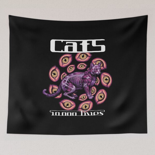 Item preview, Cats 10,000 Lives inspired by T_O_O_L designed and sold by Robert "Hellfish" Fonseca.