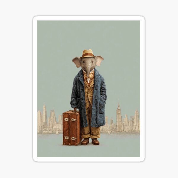 Item preview, Travel elephant designed and sold by Brendon987.