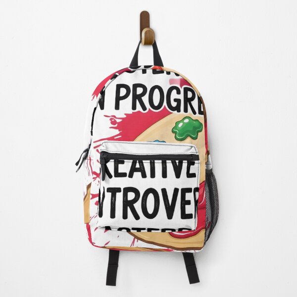 Item preview, Creative Introvert Masterpiece In Progress - Artist Paint Palette Art designed and sold by AnnDesignStudio.