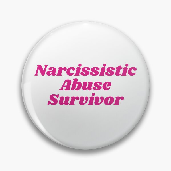 Item preview, Narcissist Abuse Survivor Pink - Narcissist Survivor Quote Sticker - Gift for Divorce, therapist, mental health advocate designed and sold by brodidudie.