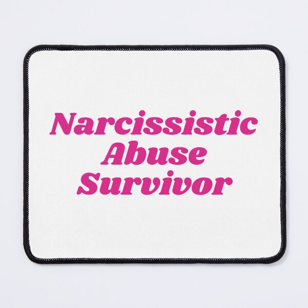 Item preview, Narcissist Abuse Survivor Pink - Narcissist Survivor Quote Sticker - Gift for Divorce, therapist, mental health advocate designed and sold by brodidudie.