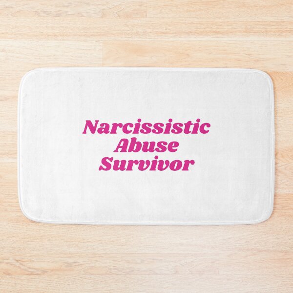 Item preview, Narcissist Abuse Survivor Pink - Narcissist Survivor Quote Sticker - Gift for Divorce, therapist, mental health advocate designed and sold by brodidudie.