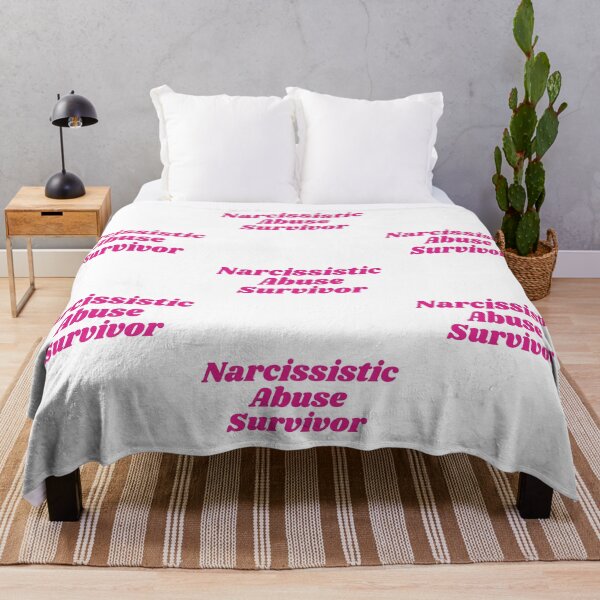 Item preview, Narcissist Abuse Survivor Pink - Narcissist Survivor Quote Sticker - Gift for Divorce, therapist, mental health advocate designed and sold by brodidudie.