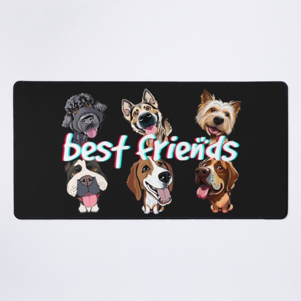 Item preview, Best Friends – Funny Cartoon Dogs designed and sold by Wawan35200.