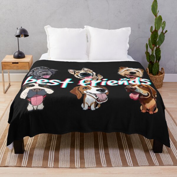 Item preview, Best Friends – Funny Cartoon Dogs designed and sold by Wawan35200.