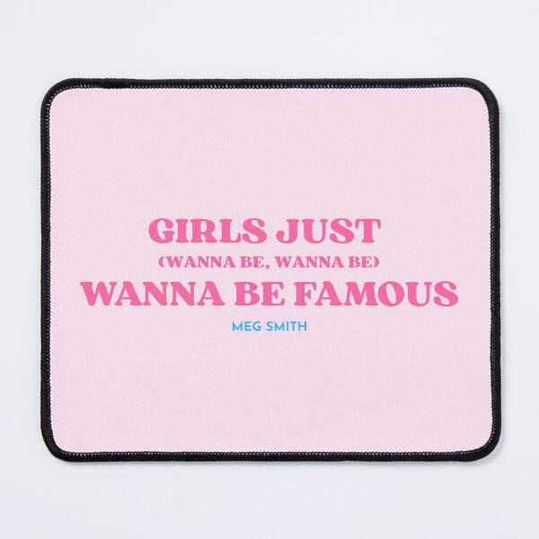 Item preview, Girls Just Wanna Be Famous - Meg Smith designed and sold by Morton Designs.