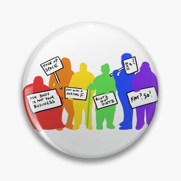 Item preview, Fat pride rainbow designed and sold by peskychloe.