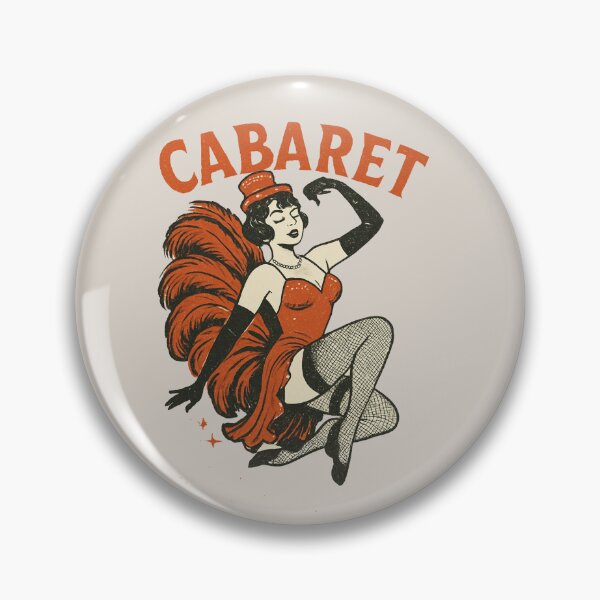 Item preview, VINTAGE RETRO CABARET DANCER designed and sold by La Loca.