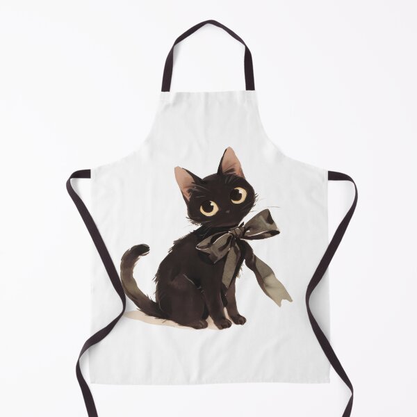 Item preview, Black Cat with Black Bow | Elegant & Mysterious Aesthetic T-Shirt Design designed and sold by Zezeshop1.