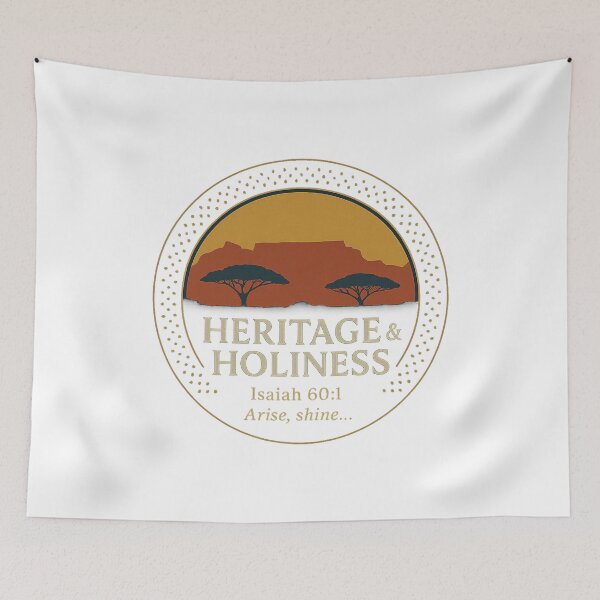 Item preview, Heritage & Holiness – Isaiah 60:1 South African Christian Art designed and sold by FaithDripStudio.