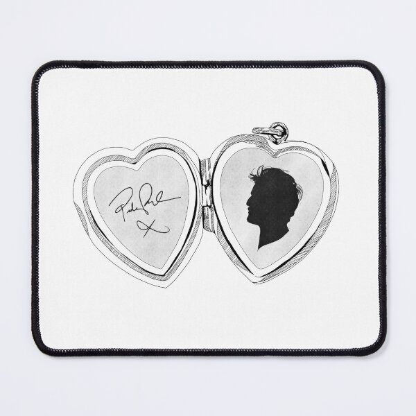 Item preview, Pedro Pascal Love Heart Locket designed and sold by butterbeansktch.