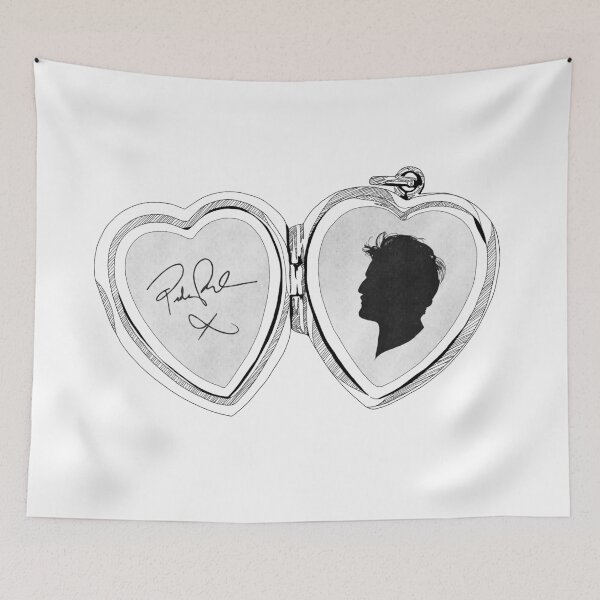 Item preview, Pedro Pascal Love Heart Locket designed and sold by butterbeansktch.