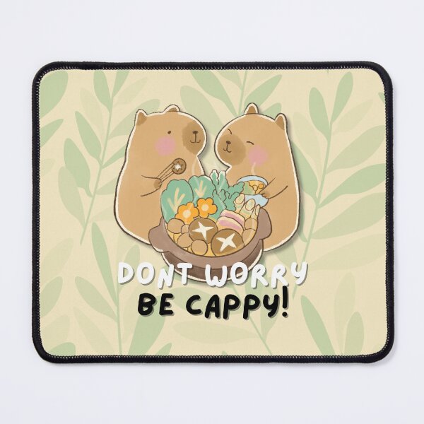 Item preview, Don't Worry Be Cappy Design designed and sold by CarefulCreation.