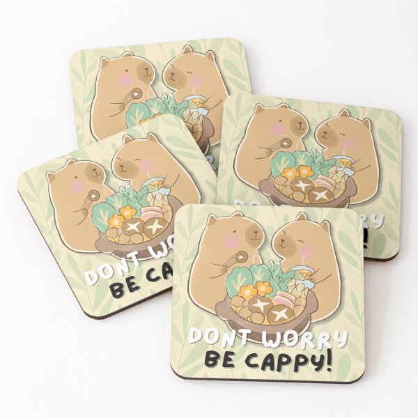 Item preview, Don't Worry Be Cappy Design designed and sold by CarefulCreation.