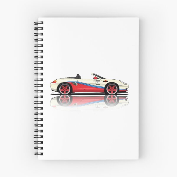 Item preview, Copy of Porsche 986 Boxster classic illustration red reflection designed and sold by blackdogshop.