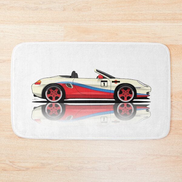 Item preview, Copy of Porsche 986 Boxster classic illustration red reflection designed and sold by blackdogshop.