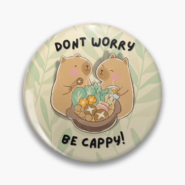 Item preview, Don't Worry Be Cappy Design designed and sold by CarefulCreation.