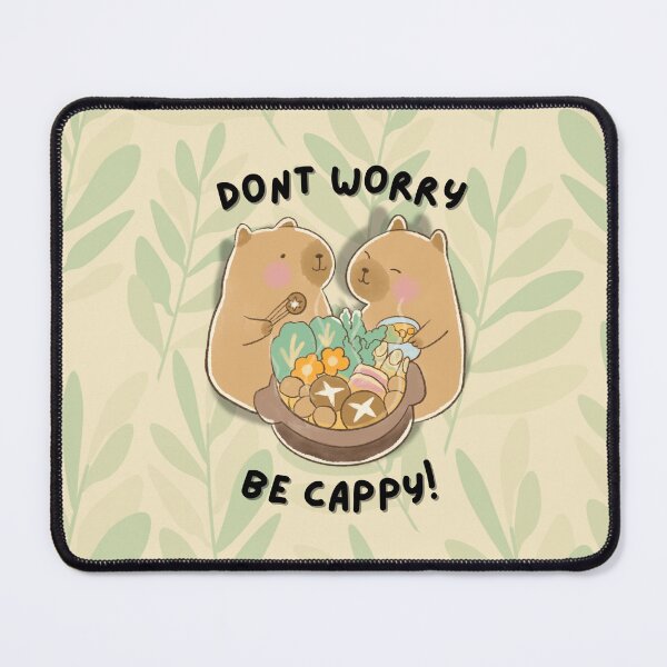 Item preview, Don't Worry Be Cappy Design designed and sold by CarefulCreation.