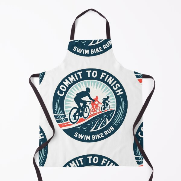 Item preview, "Commit to Finish" – Triathlon Motivation Sticker designed and sold by Triathlongram.