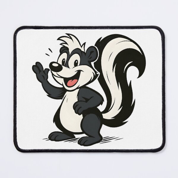 Item preview, Skunky: Pleased to stink you – the fluff on a mission! designed and sold by SkunkDesigns.