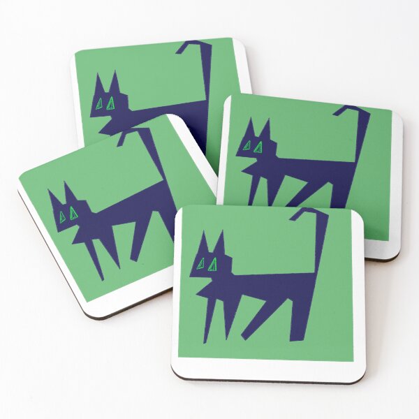Item preview, Abstract cat designed and sold by Joyride Art and Design UK.