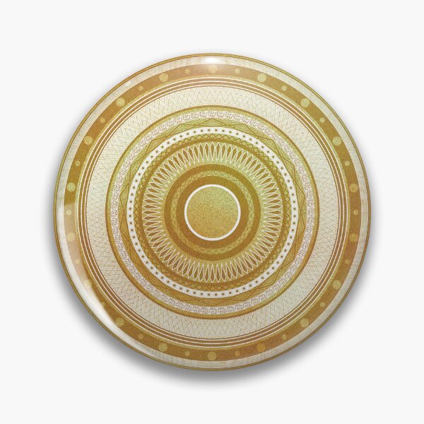 Item preview, Intuitive Mandala Art with Gold Glitter Accents | Boho Spiritual Design designed and sold by CreaTwinkles.