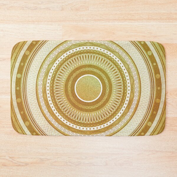 Item preview, Intuitive Mandala Art with Gold Glitter Accents | Boho Spiritual Design designed and sold by CreaTwinkles.